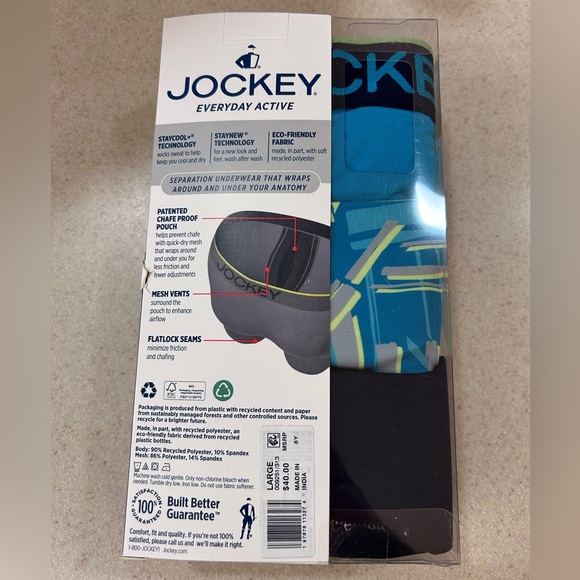 Jockey Men's 3 Pack Boxer Briefs - Picture 6 of 8